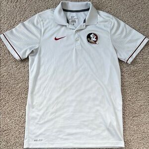 Nike dri fit FSU polo